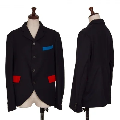 COMME des GARCONS Color Pocket Wool Jacket