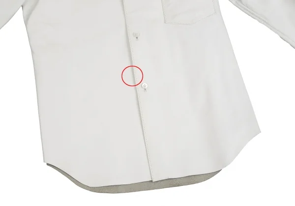 robe de chambre COMME des GARCONS Leather Shirt K-129623_010