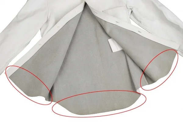 robe de chambre COMME des GARCONS Leather Shirt K-129623_012