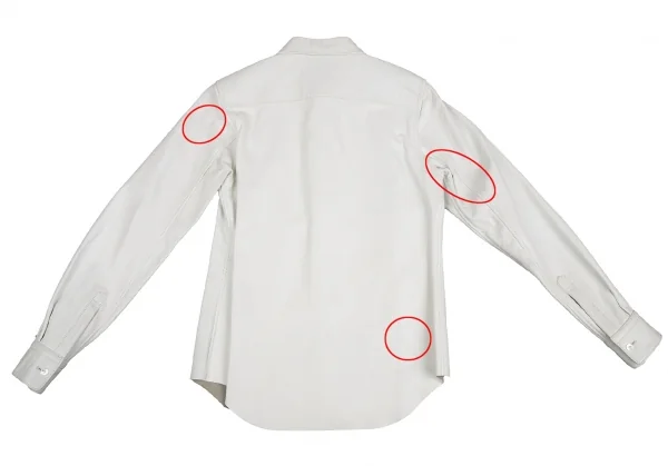 robe de chambre COMME des GARCONS Leather Shirt K-129623_014