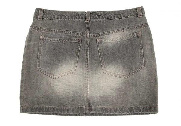 スポーツマックスSPORTMAX デニムミニスカート グレー36 K-129630_010