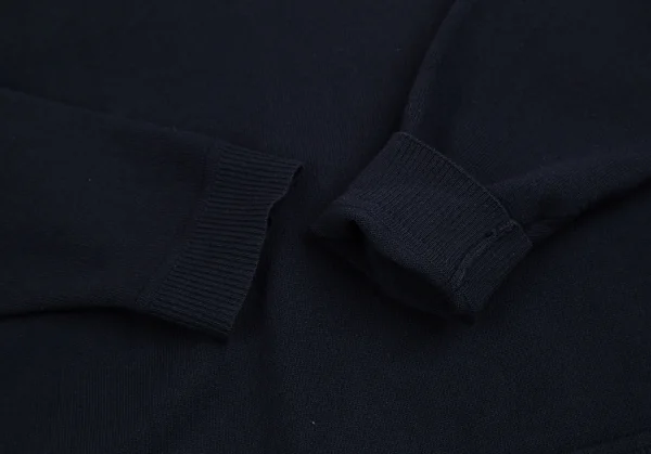 アルマーニエクスチェンジARMANI EXCHANGE ボーダースリーブVネックニット 紺黄他XS K-129634_006