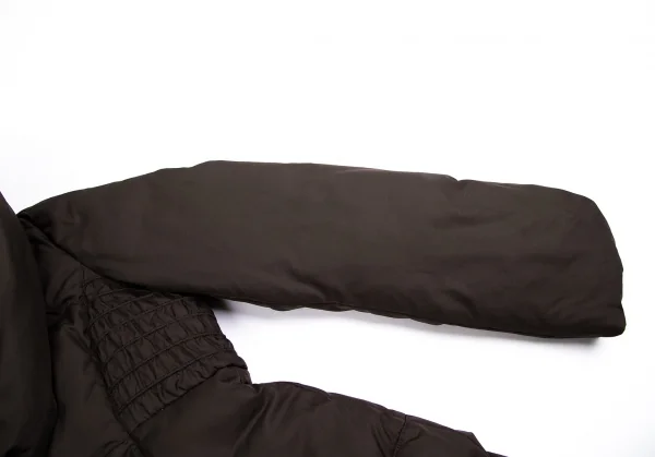 アルマーニコレツィオーニARMANI COLLEZIONI 襟デザインダウンコート 茶44 K-129636_005