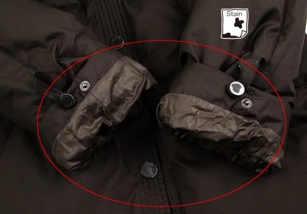 アルマーニコレツィオーニARMANI COLLEZIONI 襟デザインダウンコート 茶44 K-129636_008