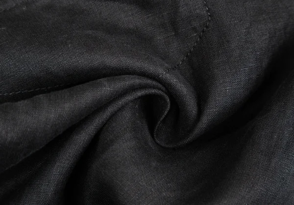 アルマーニジーンズARMANI JEANS リネンブーツカットパンツ 黒24 K-129637_013
