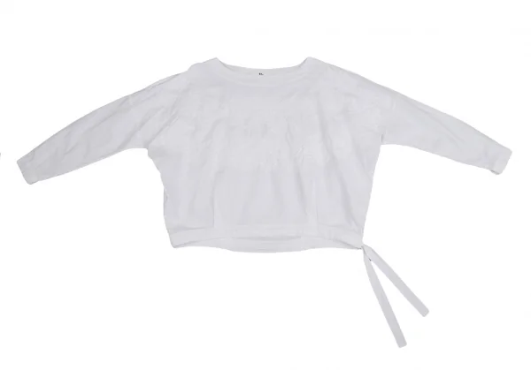 45R Flower Embroidery Cotton Design Tops K-129691_002