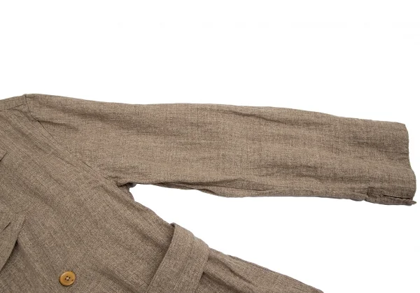 45R Dyed Linen Trench Coat K-129699_008