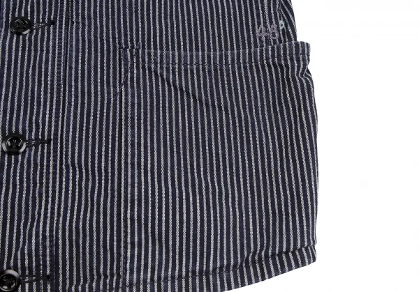 45rpm 45R ヒッコリーコットンベスト 紺3 K-129706_008