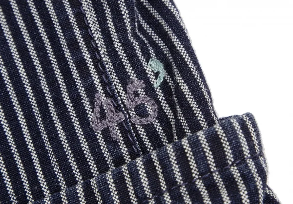 45rpm 45R ヒッコリーコットンベスト 紺3 K-129706_009