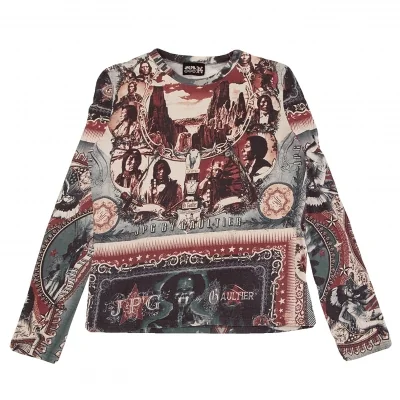 Jean-Paul GAULTIER Printed Long Sleeve T Shirt