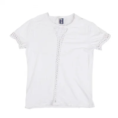 Jean's Paul GAULTIER Cutting Lace Up T Shirt