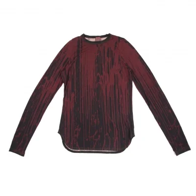 Jean's Paul GAULTIER Blood Printed Long Sleeve Shirt