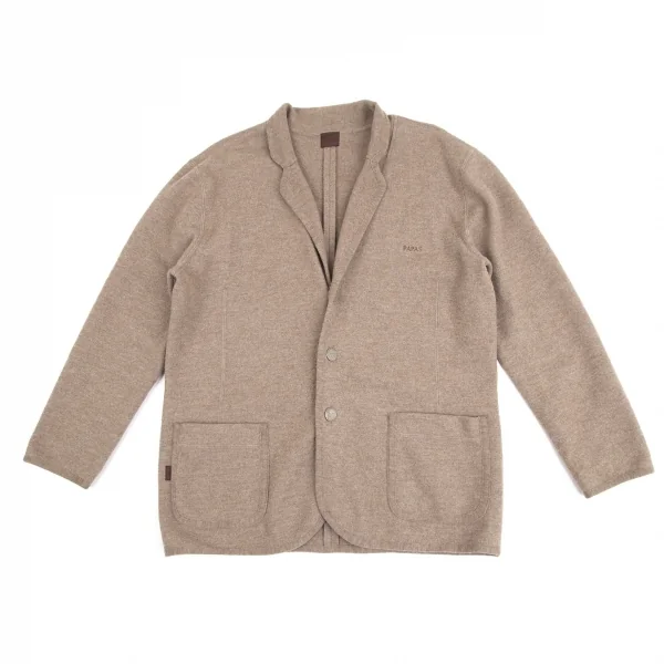 Papas Wool Jacket Brown M K-129781_001