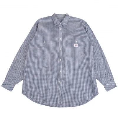 Papas Cotton Gingham Check Shirt