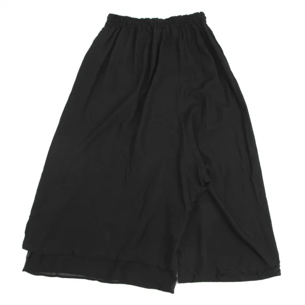 Y's Tencel Sheer Layered Dropped Crotch Pants K-129835_010