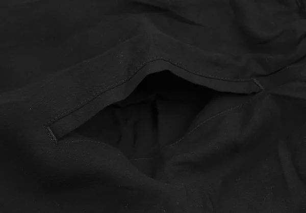 Y's Tencel Sheer Layered Dropped Crotch Pants K-129835_007