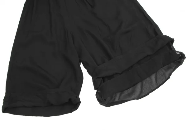 Y's Tencel Sheer Layered Dropped Crotch Pants K-129835_009