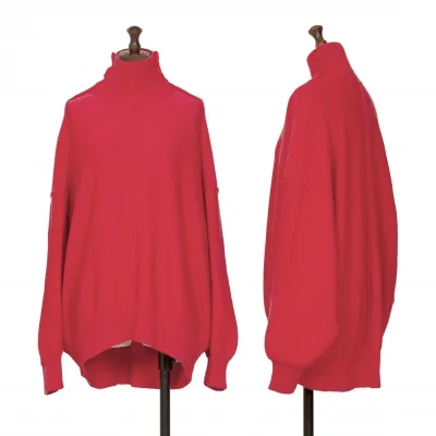 Y's Wool Blended Inside-out Design Knit Sweater
