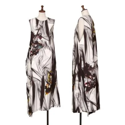 Y's Graphic Printed Sleeveless Dress