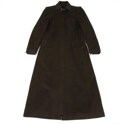 Jean-Paul GAULTIER HOMME Wool Belted Zip Design Coat