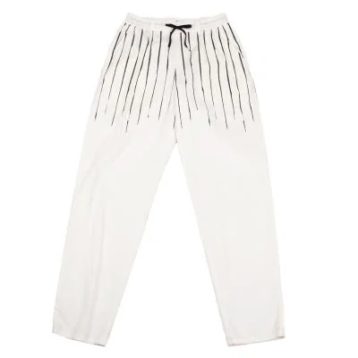 Jean Paul GAULTIER Striped Paint Elastic Waist Pants