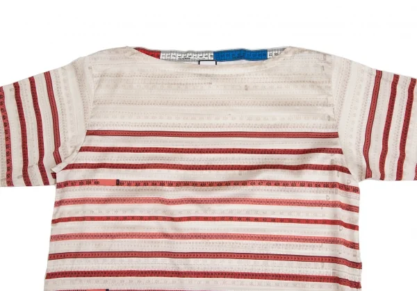 Jean Paul GAULTIER FOR SEPT PREMIERES Major Print T Shirt Beige 40