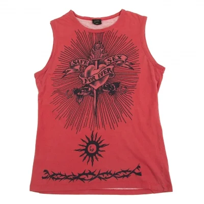 Jean-Paul GAULTIER HOMME Tattoo Print Tank Top