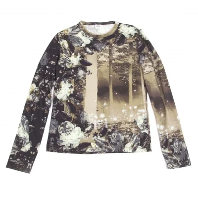 Jean-Paul GAULTIER HOMME Forest Print Long Sleeve T Shirt