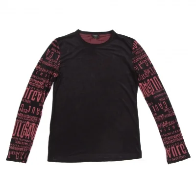 Jean-Paul GAULTIER HOMME Lettering Sleeve T Shirt