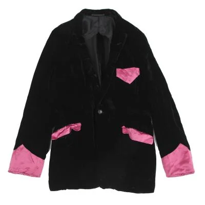 COMME des GARCONS HOMME PLUS Dyed Velvet Jacket