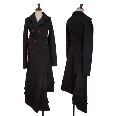 COMME des GARCONS Wool Twisted Design Coat