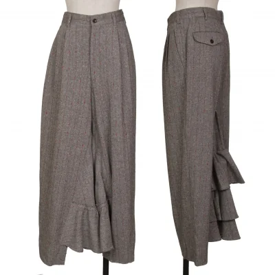 COMME des GARCONS Switching Herringbone Skirt Pants