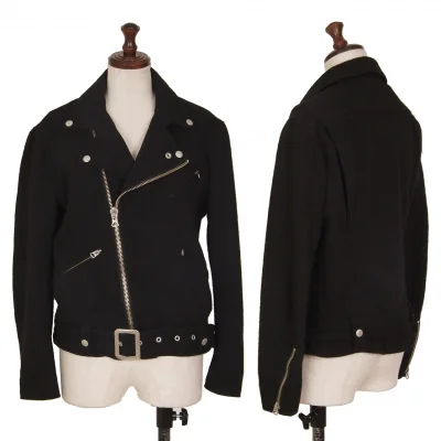 JUNYA WATANABE Fulling Wool Motorcycle Jacket