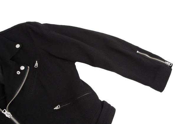 JUNYA WATANABE Fulling Wool Motorcycle Jacket K-129931_006