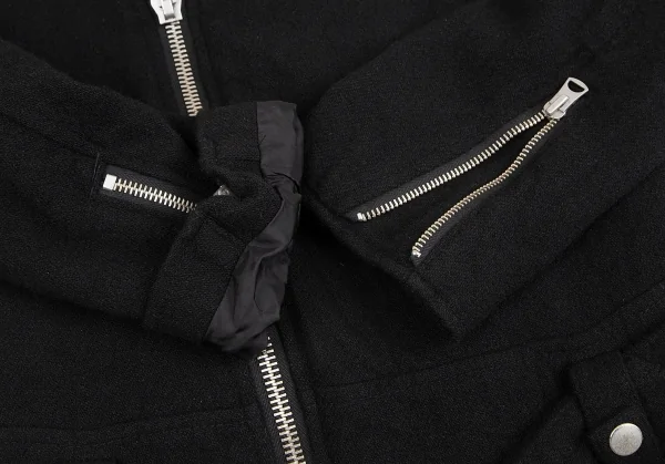 JUNYA WATANABE Fulling Wool Motorcycle Jacket K-129931_007