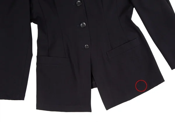 Y's Wool Gabardine Single Jacket K-129948_012