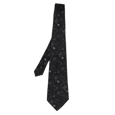COMME des GARCONS HOMME Floral Jacquard Tie