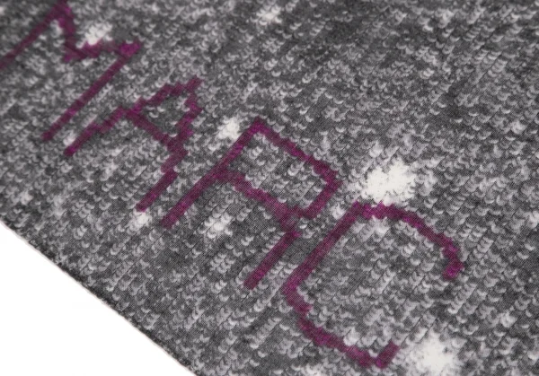 MARC by MARC JACOBS Sequins Printed Logo Fringe Stole K-129996_003