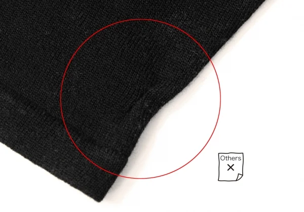 Y's for men Mock Neck Wool Knit Sweater K-130001_014