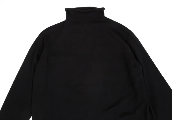 Y's for men Mock Neck Wool Knit Sweater K-130001_002