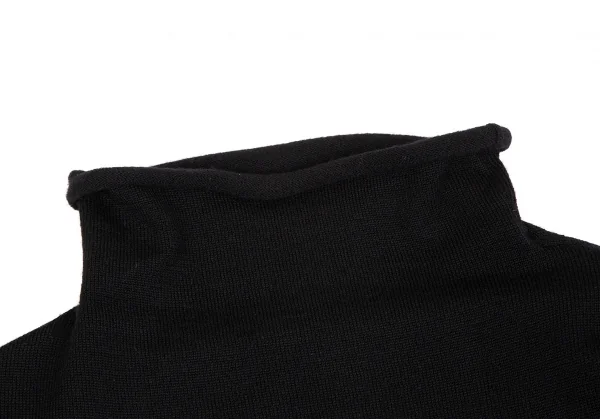 Y's for men Mock Neck Wool Knit Sweater K-130001_003