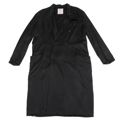 Yohji Yamamoto POUR HOMME Cupra Double Breasted Coat