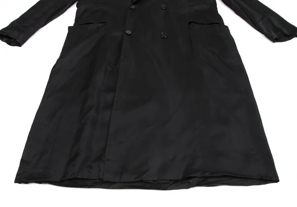 Yohji Yamamoto POUR HOMME Cupra Double Breasted Coat K-130012_009