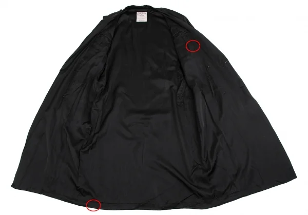 Yohji Yamamoto POUR HOMME Cupra Double Breasted Coat K-130012_013