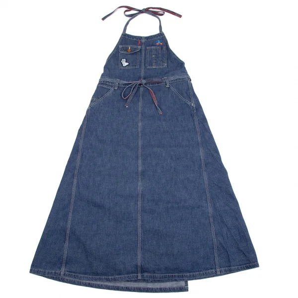 HYSTERIC GLAMOUR KINKY JEANS Patch Denim Dress K-130036_002