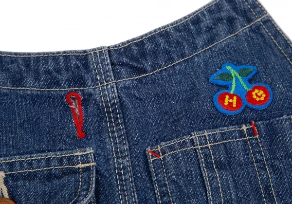 HYSTERIC GLAMOUR KINKY JEANS Patch Denim Dress K-130036_005