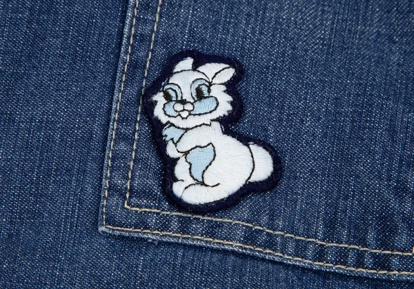 HYSTERIC GLAMOUR KINKY JEANS Patch Denim Dress K-130036_007