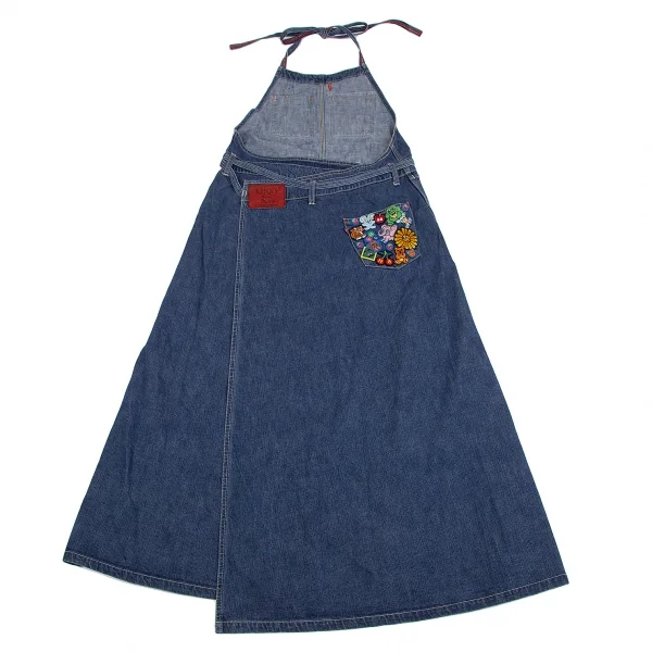 HYSTERIC GLAMOUR KINKY JEANS Patch Denim Dress K-130036_011