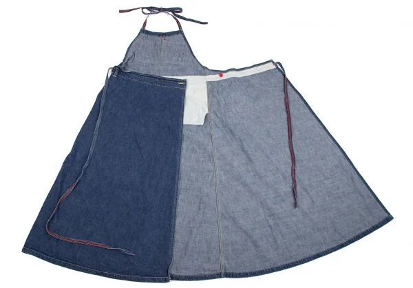 HYSTERIC GLAMOUR KINKY JEANS Patch Denim Dress K-130036_016