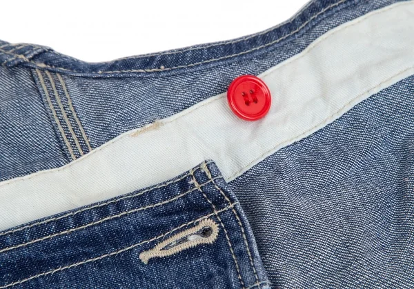 HYSTERIC GLAMOUR KINKY JEANS Patch Denim Dress K-130036_017